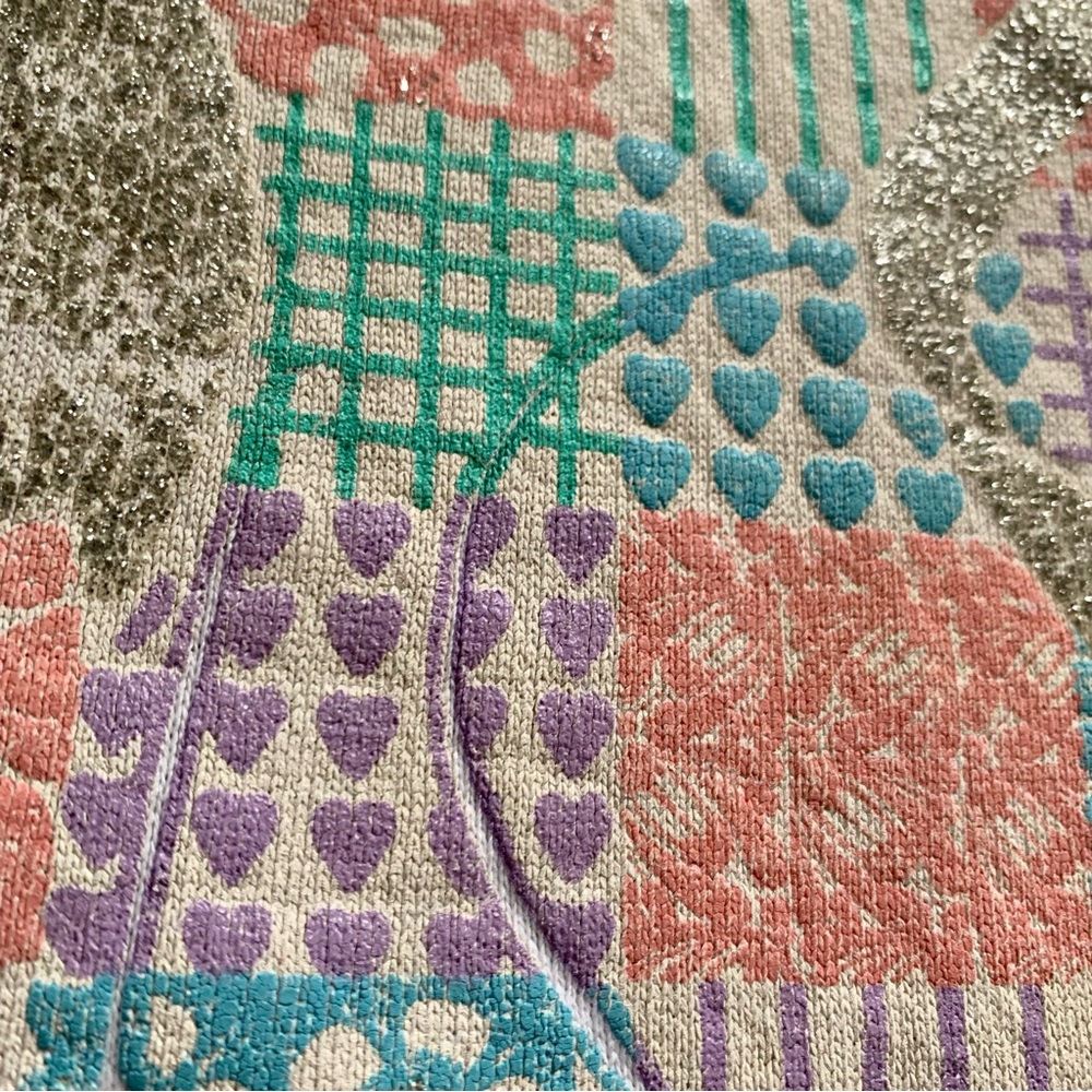 v i n t a g e :: Slouchy Cute Grandma Core Cat Lady Sweater - Picture 6 of 11